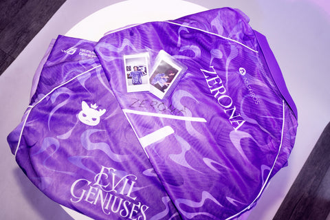 2026 Evil Geniuses Meesh Jersey: Player-Worn 1-of-1 Signed Edition + 2 Polaroids