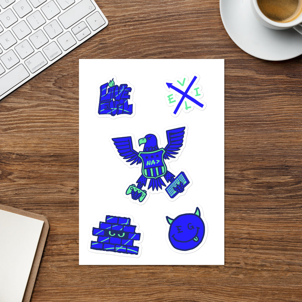 25th Anniversary Sticker Sheet